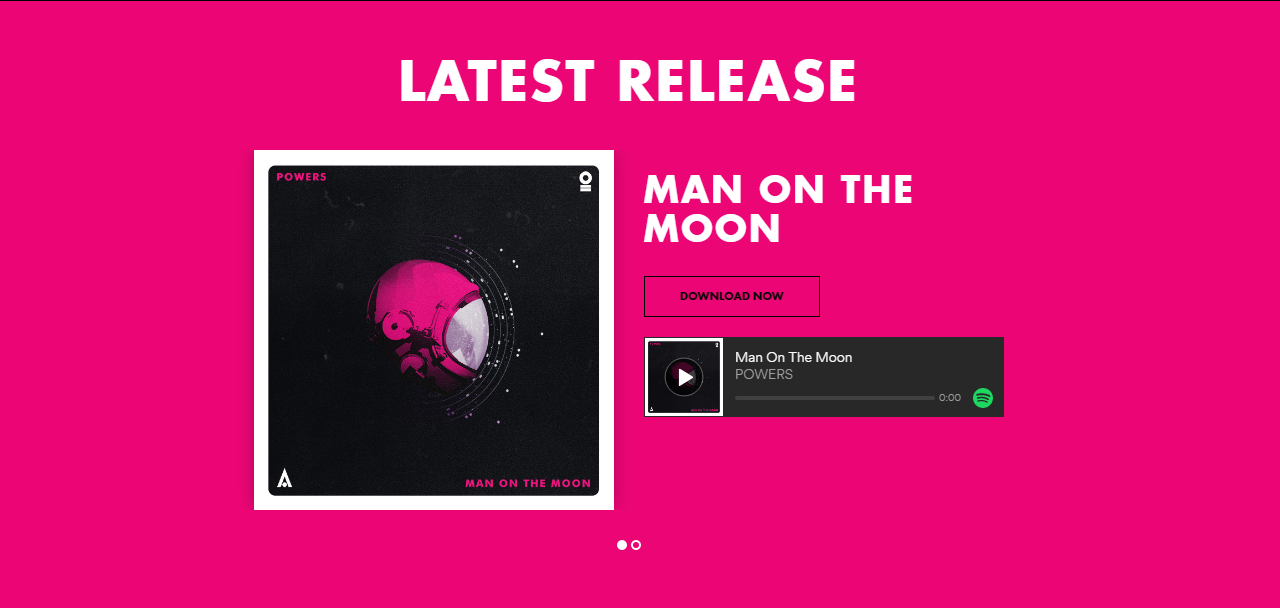 POWERS – MAN ON THE MOON